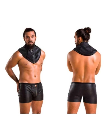 Boxer and collar leatherette Set 051 Edward - Passion