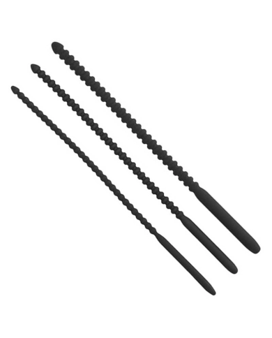 Set of urethral plugs in silicone (2 pieces) - Ouch!