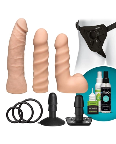 Kit di cintura e dildo a doppia densità per principianti - Doc Johnson Kit di cintura e dildo a doppia densità per principianti - Doc Johnson