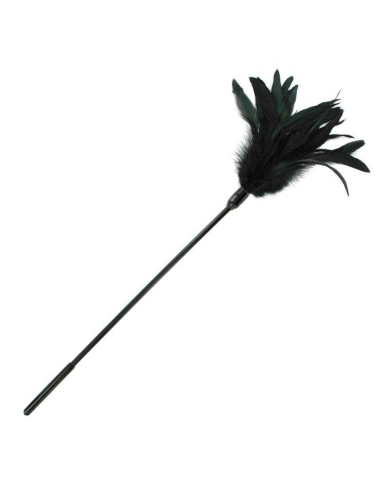 Plumes BDSM à chatouiller Starburst Feather Body Tickler (Noir) - Sportsheets