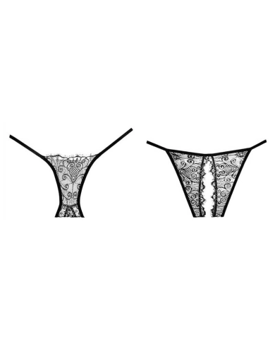 Panty Sexy ouvert Enchanted Belle (Noir) - Allure Panty Sexy ouvert Enchanted Belle (Noir) - Allure