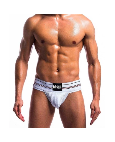 Jockstrap Fetish Classic Wide (Weiß) - MaleBasics