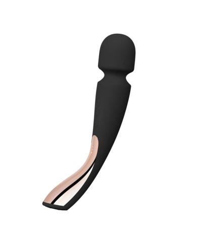 Smart Wand 2 Medium Vibrator (Black) - LELO Smart Wand 2 Medium Vibrator (Black) - LELO