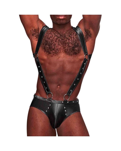 Suspensorium Fetish Uranus (Schwarz) - Male Power
