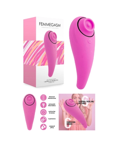 Clitoral Stimulator Femmegasm (Pink) - Feelztoys Clitoral Stimulator Femmegasm (Pink) - Feelztoys