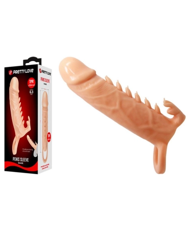 Guaina stimolante per pene Emmitt - Pretty Love Guaina stimolante per pene Emmitt - Pretty Love
