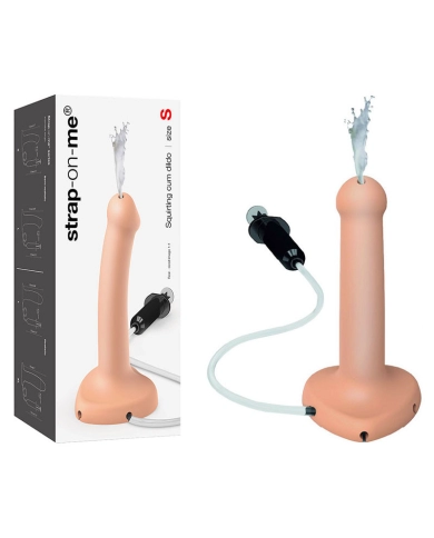 Realistischer Ejakulations-Dildo 17cm (Flesh) - Strap-On-Me Realistischer Ejakulations-Dildo 17cm (Flesh) - Strap-On-Me