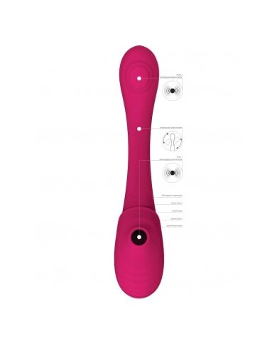 Mirai flexible G-spot and clitoral vibrator with pulsed waves - Vive Mirai flexible G-spot and clitoral vibrator with pulsed waves - Vive