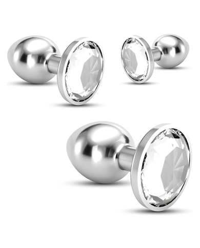 Set de 3 plugs anaux - Crushious Bijou anal train trio