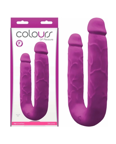 Double dildo DP Pleasure 45 cm (Violet) - NS Novelties Double dildo DP Pleasure 45 cm (Violet) - NS Novelties