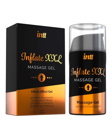 Stimulating massage gel Inflate XXL 15 ml - Intt Stimulating massage gel Inflate XXL 15 ml - Intt