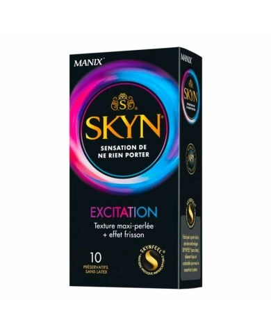 Manix Skyn Excitation - senza lattice (10 preservativi) Manix Skyn Excitation - senza lattice (10 preservativi)