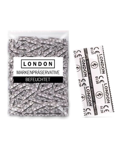 Durex London Q600 Lubrificato (100 preservativi) Durex London Q600 Lubrificato (100 preservativi)