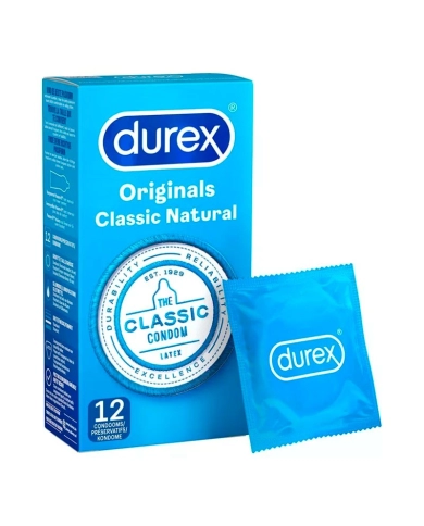 Durex Classic Natural (12 Préservatifs)