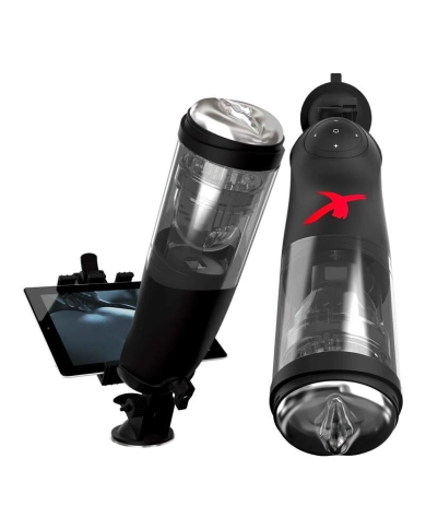 Masturbateur automatique Bouche/Vagin/Anus - PDX Deluxe Mega-Bator Masturbateur automatique Bouche/Vagin/Anus - PDX Deluxe Mega-Bator