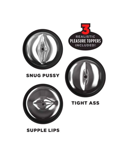 Masturbateur automatique Bouche/Vagin/Anus - PDX Deluxe Mega-Bator Masturbateur automatique Bouche/Vagin/Anus - PDX Deluxe Mega-Bator