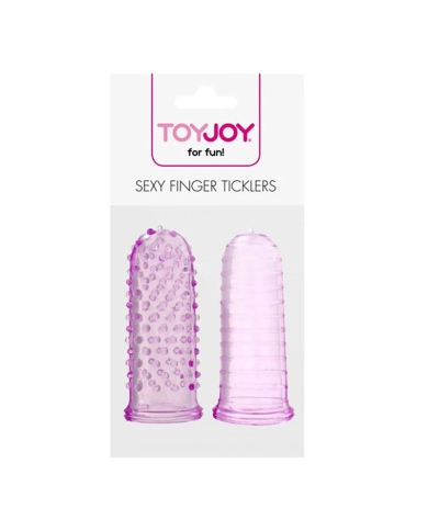 Stimulierende Fingermanschette (2 Stück) - ToyJoy Sexy Finger Ticklers