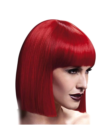 Parrucche fantasia Lola caschetto 30 cm Rosso – Fever