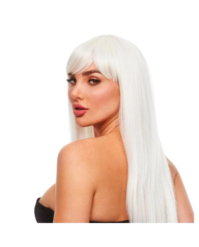 Fancy wigs (White & phosphorescent) - Amber