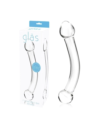 Dildo en verre Curved G-Spot - Gläs Dildo en verre Curved G-Spot - Gläs