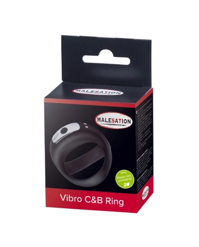 Gabbia vibrante per pene e testicoli - Malesation Vibro C&B Ring Gabbia vibrante per pene e testicoli - Malesation Vibro C&B Ring