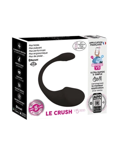 Oeuf vibrant Pro Le Crush V5 app (iOS/Android) - Clara Morgane Oeuf vibrant Pro Le Crush V5 app (iOS/Android) - Clara Morgane