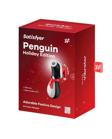 Satisfyer Pro Penguin Holiday Edition - Mini clitoral stimulator Satisfyer Pro Penguin Holiday Edition - Mini clitoral stimulator