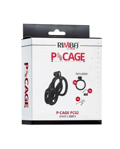 Gabbia di castità per il pene - P-Cage Rimba Gabbia di castità per il pene - P-Cage Rimba