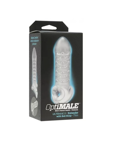 Doc Johnson OptiMALE Estensore del pene con cinghia a sfera - Thin Doc Johnson OptiMALE Estensore del pene con cinghia a sfera - Thin