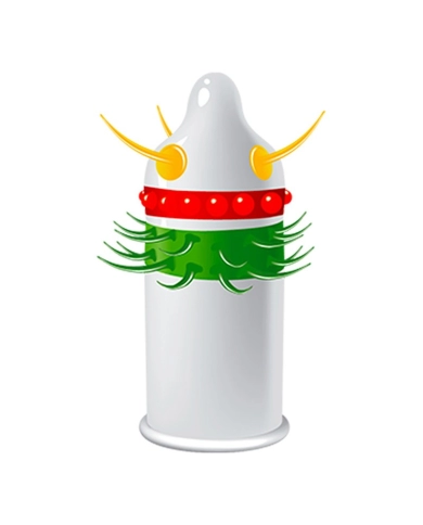 Préservatif stimulant Medium (1 préservatif) - EGZO Jolly Roger