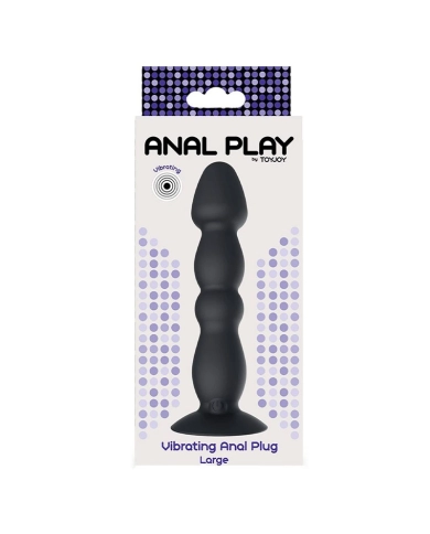 Vibrating anal plug (Large) - ToyJoy Anal Play Vibrating anal plug (Large) - ToyJoy Anal Play