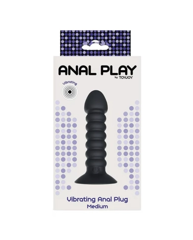 Anal Play vibrating anal plug (Medium) - ToyJoy Anal Play vibrating anal plug (Medium) - ToyJoy