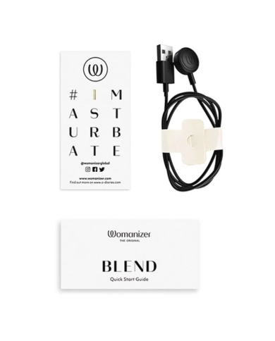 Stimulateur clitoridien et point G - Womanizer Blend (Rose) Stimulateur clitoridien et point G - Womanizer Blend (Rose)