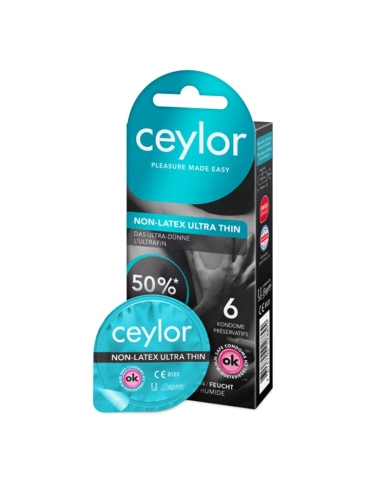 Ceylor non Latex Ultra Thin - 6 Preservativi Ceylor non Latex Ultra Thin - 6 Preservativi