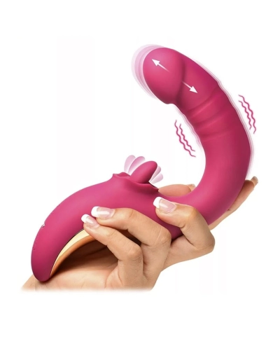 Vibrator mit schwingender Zunge - Lickgasm Tease & Please