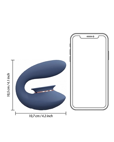 Stimolatore clitorideo - Twitch 3 Innovation (aspirazione+vibrazione) - Blu Stimolatore clitorideo - Twitch 3 Innovation (aspirazione+vibrazione) - Blu