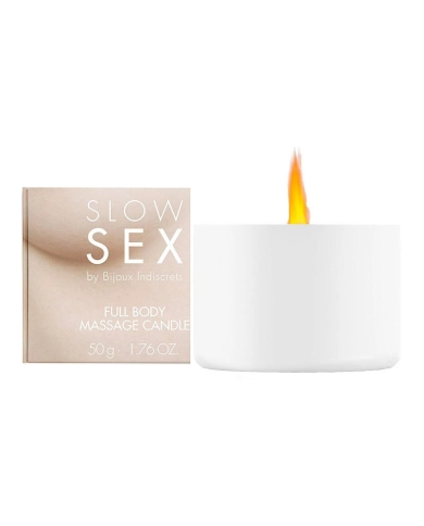 Massagekerze Kokosnuss (50 gr) - Slow Sex Full Body Massagekerze Kokosnuss (50 gr) - Slow Sex Full Body