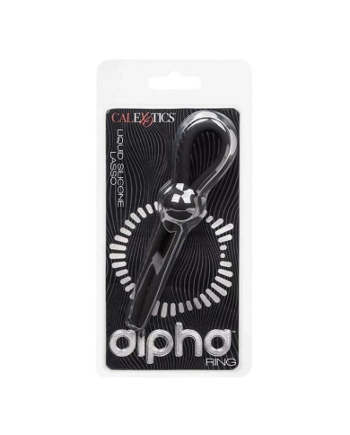 Alpha Ring Lasso Adjustable Penis Ring (Black) - CalExotics Alpha Ring Lasso Adjustable Penis Ring (Black) - CalExotics