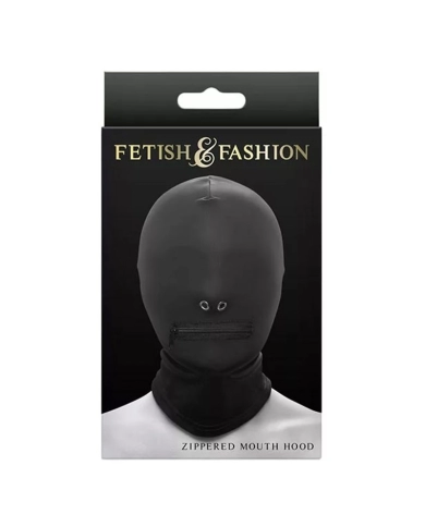 BDSM 1 opening balaclava (Black) - Fetish & Fashion Zippered Mouth NS Novelties BDSM 1 opening balaclava (Black) - Fetish & Fashion Zippered Mouth NS Novelties