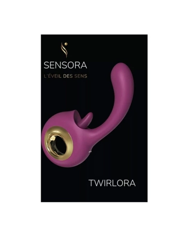 Twirlora vibrator and clitoral stimulator - Sensora Twirlora vibrator and clitoral stimulator - Sensora