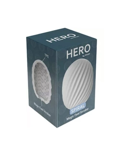 Oeuf Masturbateur Hero (Spiral) - ToyJoy Oeuf Masturbateur Hero (Spiral) - ToyJoy