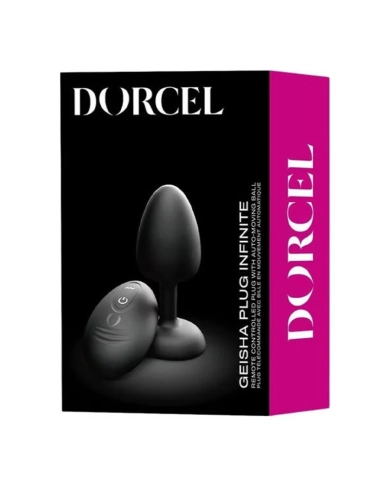 Plug anale con sfera stimolante interna (L) - Dorcel Geisha Plug Infinite Plug anale con sfera stimolante interna (L) - Dorcel Geisha Plug Infinite