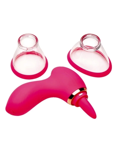Pompa e stimolatore vaginale - Plump Pleasure Lickgasm Pompa e stimolatore vaginale - Plump Pleasure Lickgasm