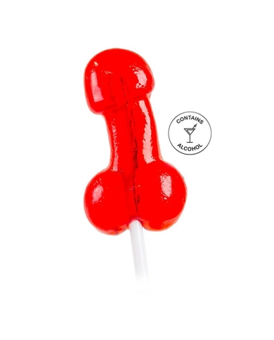 Penis-shaped pacifier with strawberry Daiquiri alcohol - Secret Play Penis-shaped pacifier with strawberry Daiquiri alcohol - Secret Play
