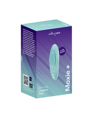We-Vibe Moxie Plus Vibrierender Klitorisstimulator zum Einklicken - Türkis We-Vibe Moxie Plus Vibrierender Klitorisstimulator zum Einklicken - Türkis