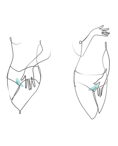 We-Vibe Moxie Plus Vibrierender Klitorisstimulator zum Einklicken - Türkis We-Vibe Moxie Plus Vibrierender Klitorisstimulator zum Einklicken - Türkis