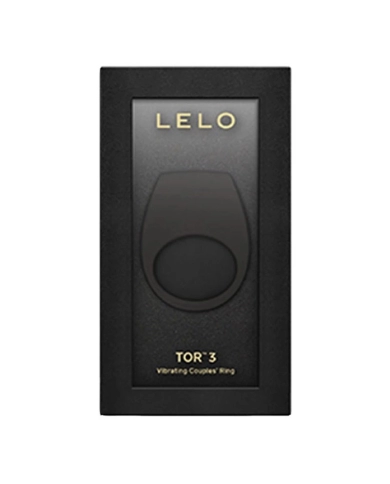 Anneau pénien vibrant LELO Tor 3 - Noir Anneau pénien vibrant LELO Tor 3 - Noir