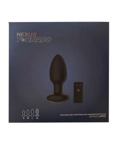 Plug anale vibrante telecomandato (XL) - Nexus Tornado Plug anale vibrante telecomandato (XL) - Nexus Tornado