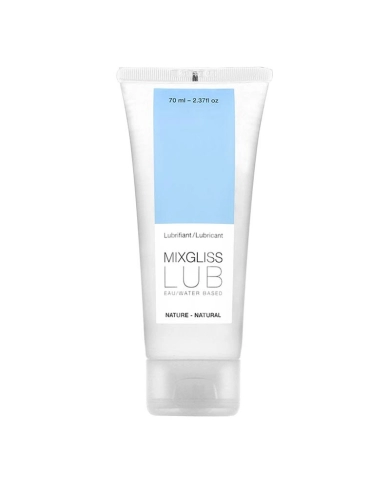 Lubrificante a base d'acqua 70ml - puro e naturale MixGliss LUB Lubrificante a base d'acqua 70ml - puro e naturale MixGliss LUB