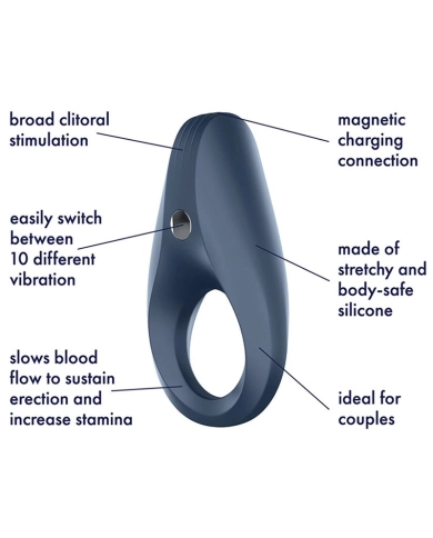 Anneau pénien vibrant - Satisfyer Rocket Ring Anneau pénien vibrant - Satisfyer Rocket Ring